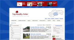 Desktop Screenshot of priestory.reality-poltar.eu