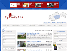 Tablet Screenshot of byty.reality-poltar.eu